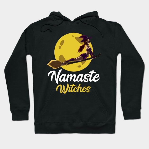 Namaste Witches Hoodie by underheaven